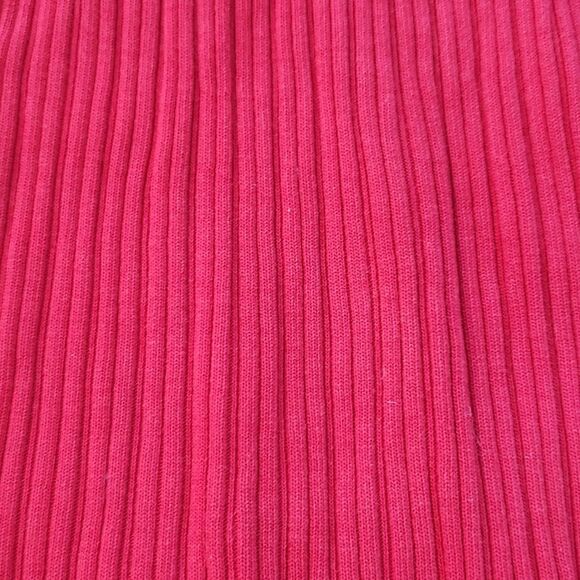 Vintage Gap Women's M Sleeveless Red Ribbed Cotton Tank Top Retro Y2K - Picture 3 of 7
